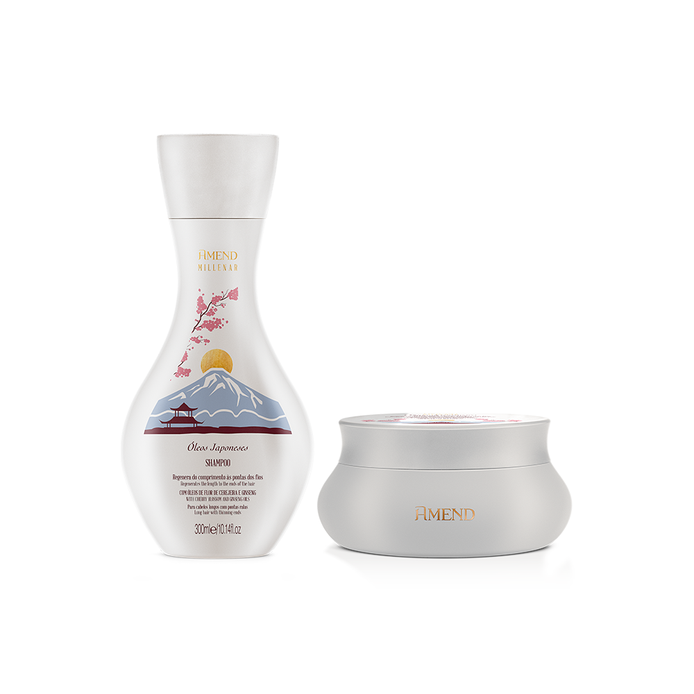 kit Amend Millenar Óleos Japoneses | 2 produtos